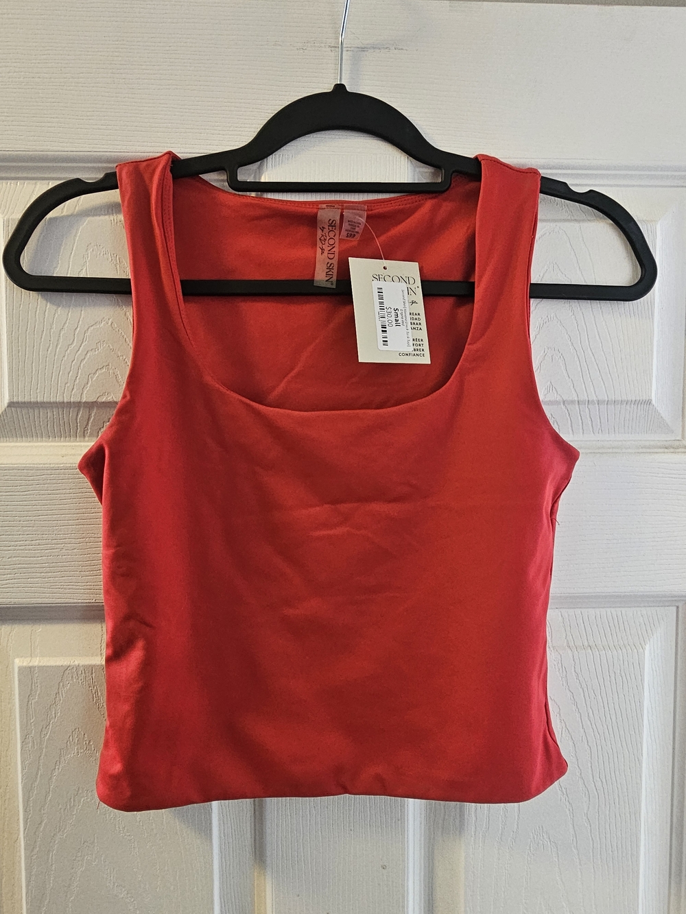 RD Style Vibrant Red Scoop Tank